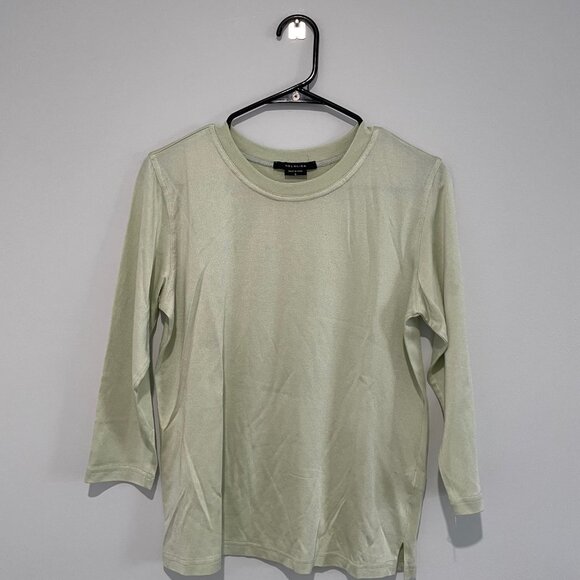 Mel & Lisa Light Green Sweater Size S - Picture 5 of 11